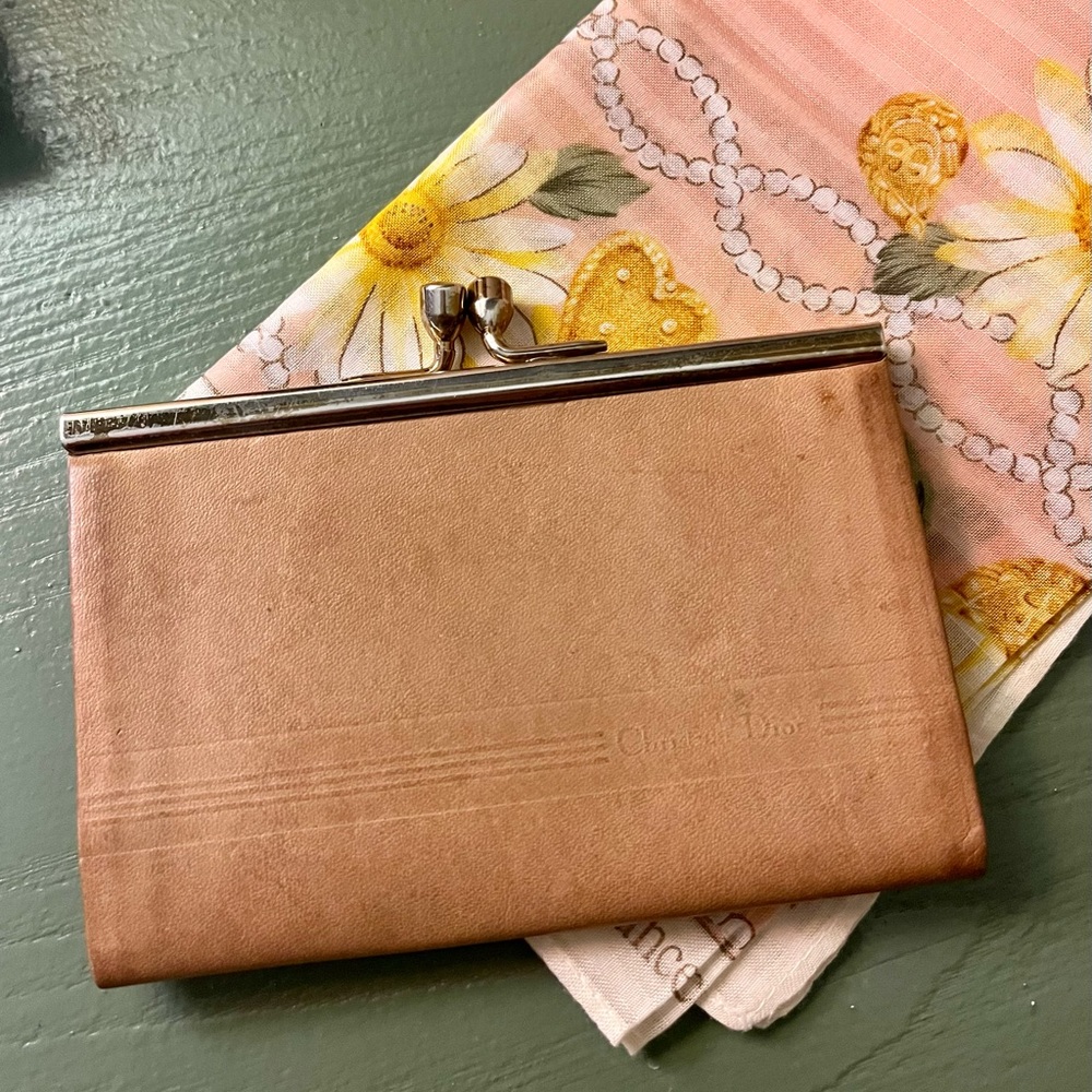 Vintage Dior coin purse